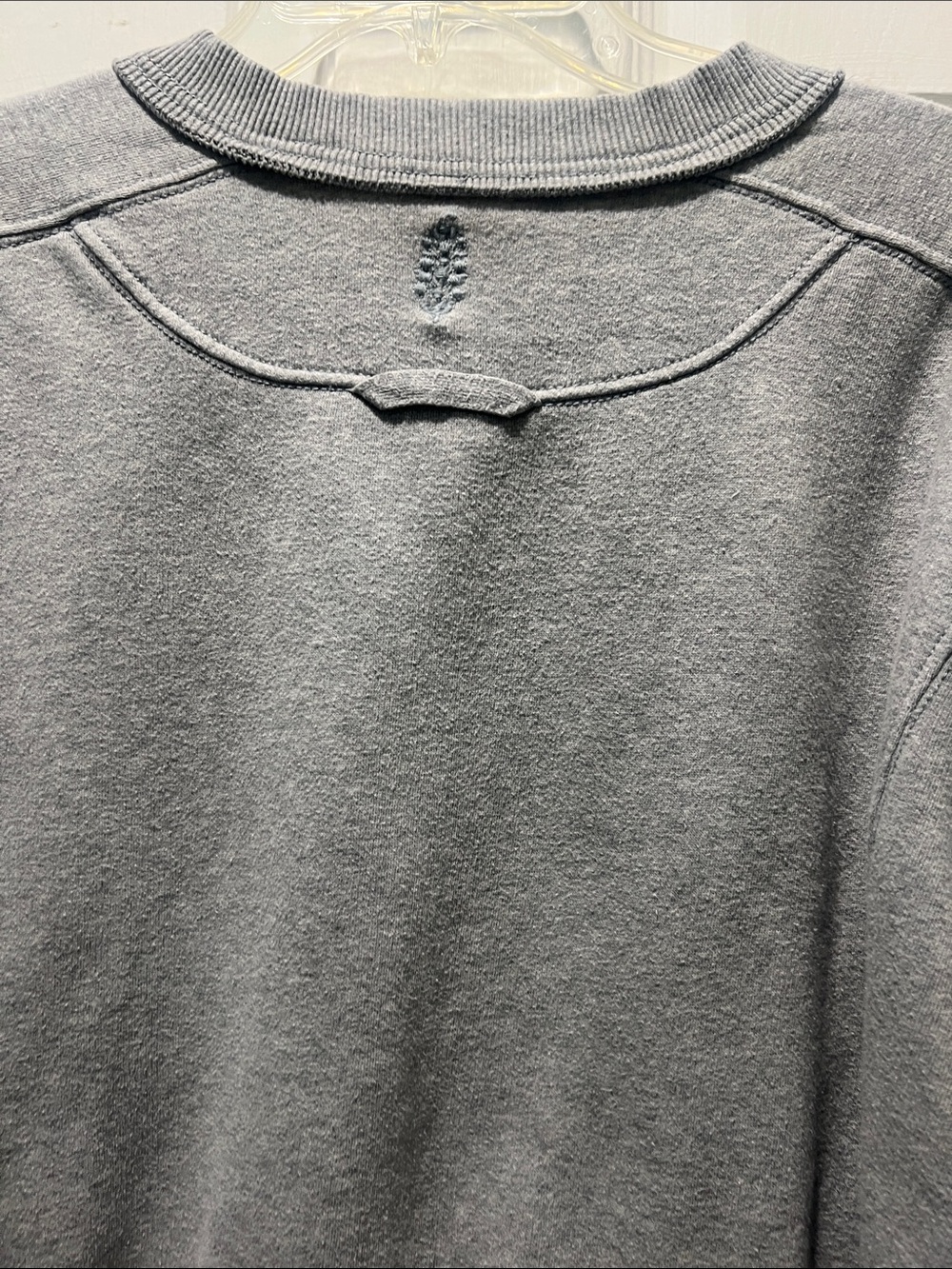 FP Movement by Free People Gray Washed Cropped Crew Sweatshirt - Picture 8 of 11